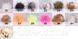 Помпоны Бубоны на шапку BOBBLE HAT YarnArt искусственные-розовый неон