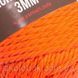 Турецкая пряжа YarnArt MACRAME ROPE 3 mm ( Макраме Роп 3 мм) 800 оранжевый неон 2114377816 фото 2