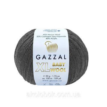 Турецька пряжа для в'язання Gazzal BABY WOOL XL (бебі вул XL) - 803 2487836740 фото
