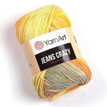 Турецька пряжа для в'язання YarnArt Jeans Crazy (джинс крейзі) -8210 1850643647 фото