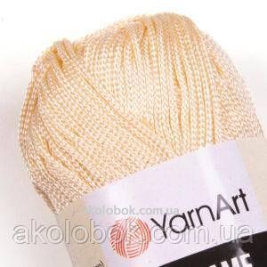 Турецька пряжа для в'язання YarnArt Macrame (макраме)- 165 молочний 1415852517 фото