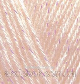 Пряжа для ручного в'язання Alize ANGORA GOLD SIMLI (Алізе ангора голд симли) 404 шампань 546214109 фото