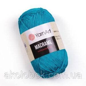 Турецька пряжа для в'язання YarnArt Macrame (макраме)- 152 бірюза 589048822 фото