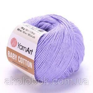 Турецкая пряжа для вязания YarnArt Baby Cotton (беби котон) 417 1476099838 фото