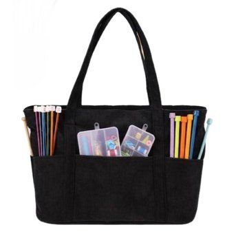 Сумка вельветова для зберігання пряжі та подорожей AVANTI BASIC SOFT 111222664439 фото