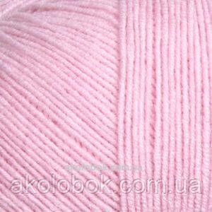 Турецька річна пряжа для в'язання YarnArt Soft Cotton (котон софт) тонкий полухлопок - 74 світло-рожевий 925066251 фото