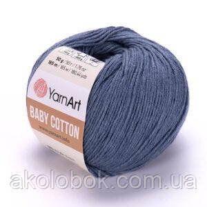 Турецкая пряжа для вязания YarnArt Baby Cotton (беби котон) 453 1476100164 фото