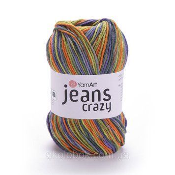 Турецька пряжа для в'язання YarnArt Jeans Crazy (джинс крейзі) - 8213 2592599772 фото