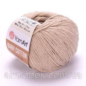 Турецкая пряжа для вязания YarnArt Baby Cotton (беби котон) 403 1476103675 фото