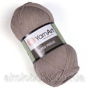 YarnArt -Super Perle (супер перле) акрил -848 светло-коричневый 813886186 фото