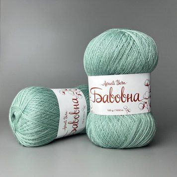 Полинь( 1147),Пряжа Бавовна- 50% бавовна, 50% акрил,1650 м / 100 г 77787675 фото