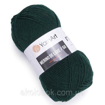 Пряжа для ручного в'язання Yarnart Merino De Luxe 50 ( мерино де люкс 50) 590 бутилка 1741434273 фото