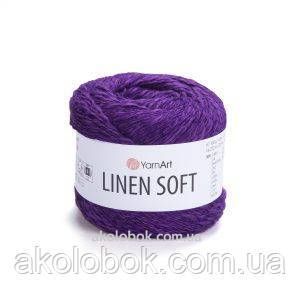 Турецька пряжа для в'язання YarnArt Linen Soft (лінен софт) 7324 2217836879 фото