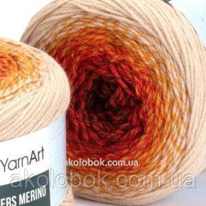 Турецкая пряжа для вязания YarnArt Flowers Merino (фловерс мерино) 542 1256828122 фото