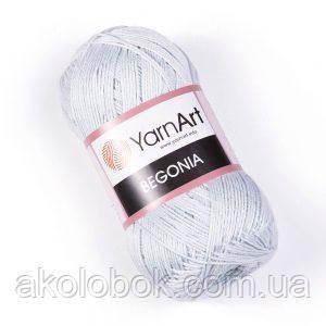 YarnArt- Begonia (бегония)- 54462 серебро (новый цвет) 1121078692 фото