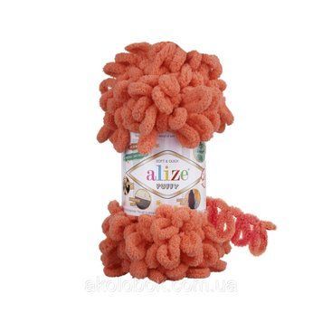 Турецкая пряжа для вязания Alize Puffy (пуффи) пряжа вяжется руками 619 2049969359 фото