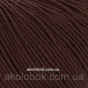 Турецкая пряжа для вязания YarnArt Baby Cotton беби котон) 408 коричневый 1379308546 фото