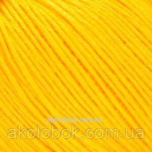Турецкая пряжа для вязания YarnArt Baby Cotton (беби котон) 432 желтый 1401310648 фото