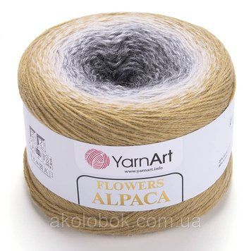 Турецька пряжа для в'язання YarnArt Flowers Alpaca( фловерс альпака) 411 1502531185 фото
